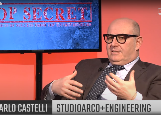 INTERVIEW WITH ARCHITECT CASTELLI AT TOP SECRET ON BUSINESS24